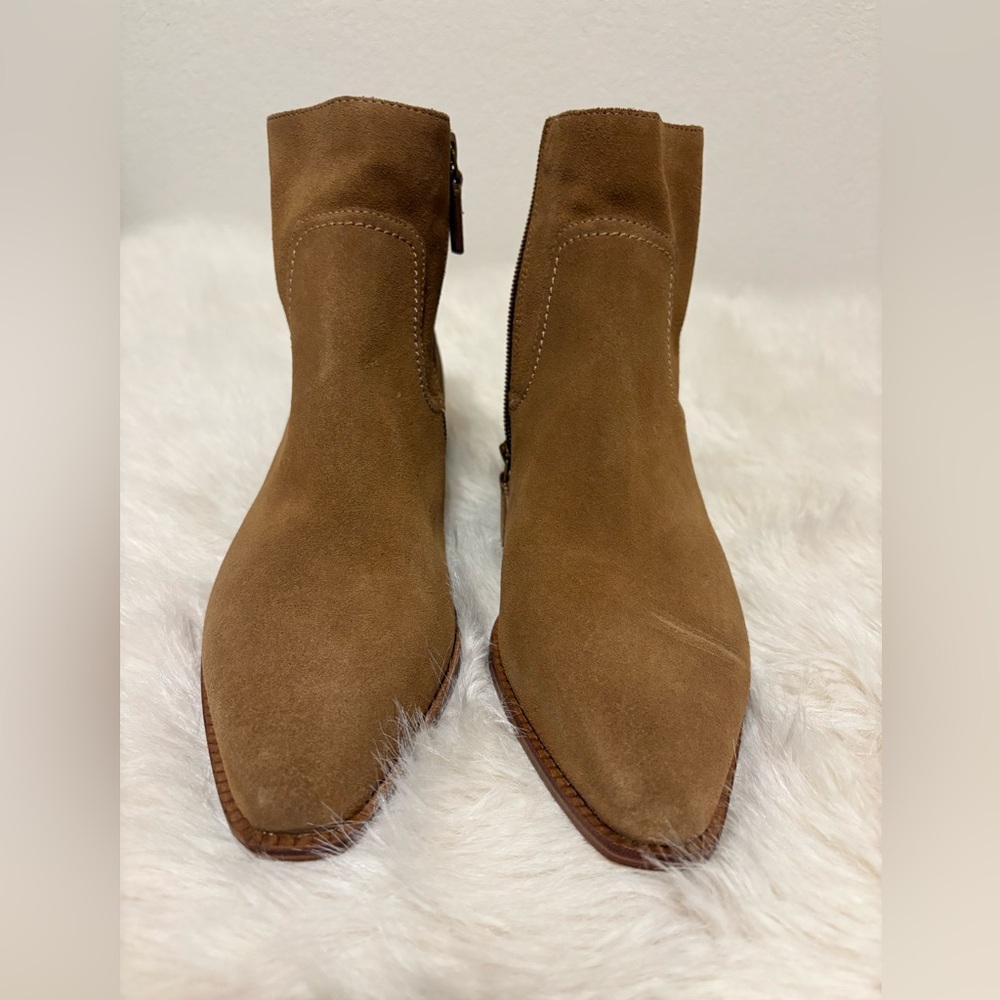 NWOT Cole Haan Brown Suede Ankle Booties